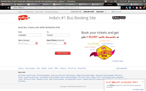 Red Bus Rs. 500 Off Shopping Discount Coupon New Year 2014